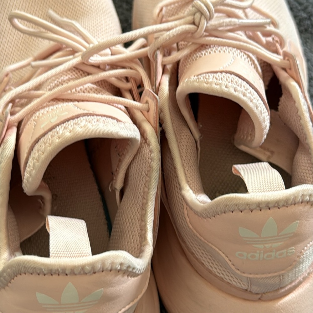 Adidas Originals X_PLR Pink Mesh Athletic Sneakers Womens Shoes Low Top sz 5 - Picture 6 of 15